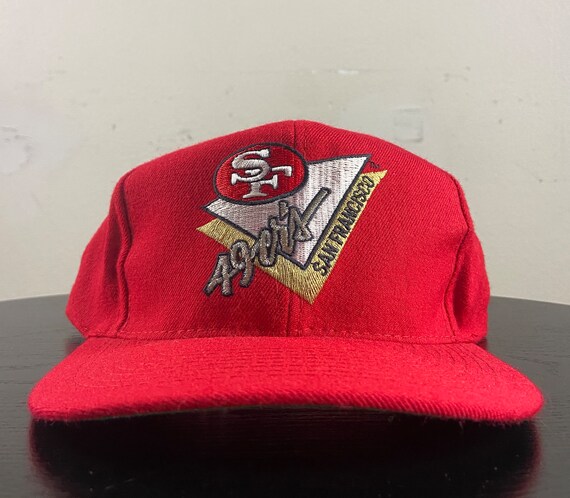 Vintage San Francisco 49ers Snapback Hat OSFA Forty Niners Vintage San Francisco 49ers Snapback Hat OSFA Forty Niners