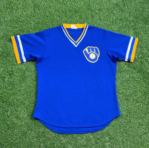 古着 Majestic MLB MILWAUKEE BREWERS ミルウォーキーブルワーズ
