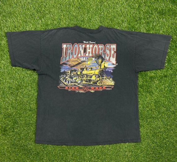 ヴィンテージ アイアンホース サルーンバイクウィーク 1999 Tシャツ