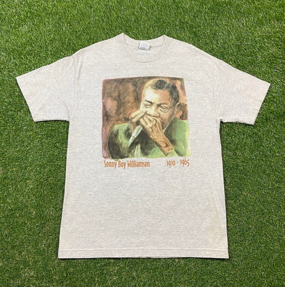 Vintage Sonny Boy Williamson T Shirt Tee Size Large L American 