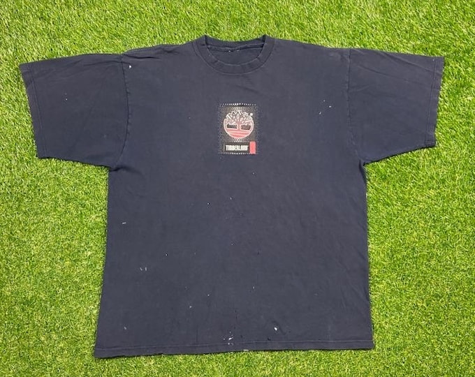 Vintage Timberland T Shirt Tee Size Large L Classic Outdoor Wear Winter Clothes Timbs
