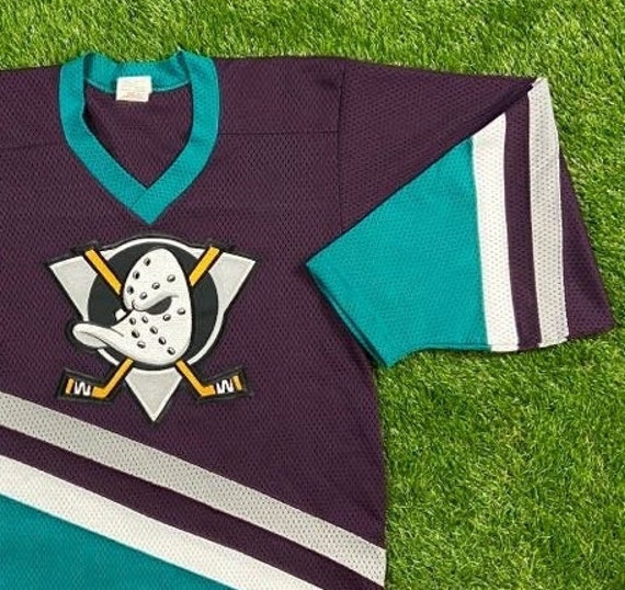 Majestic Athletic Anaheim Ducks 30 Throwback Mighty Ducks Jersey