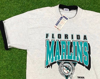 Vintage Florida Marlins T Shirt Deadstock Comfy 1992 Trench
