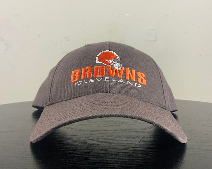 Vintage Cleveland Browns Snapback Hat Twins Enterprise OSFA  NFL Football Ohio Obj 1990s 90s