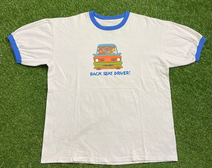 Vintage Scooby Doo T Shirt Tee Size XXL 2XL Classic Cartoon TV Animation Show 1990s 90s