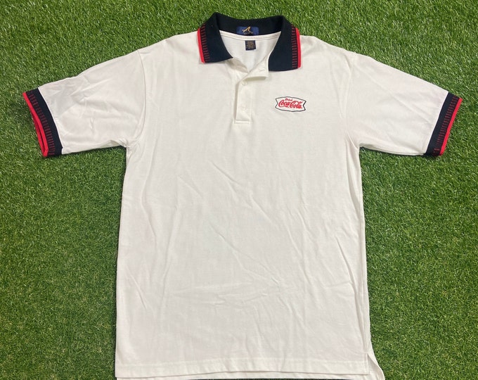 Vintage Rare Coca Cola Coke T Shirt Tee Ash City Size Xtra Large XL Classic Cola Soda Pepsi 1990s 90s