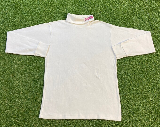 Vintage Atlanta Braves Long Sleeve Shirt Delta Made USA Size Large L MLB Baseball Atl 1990s 90s Red Classic
