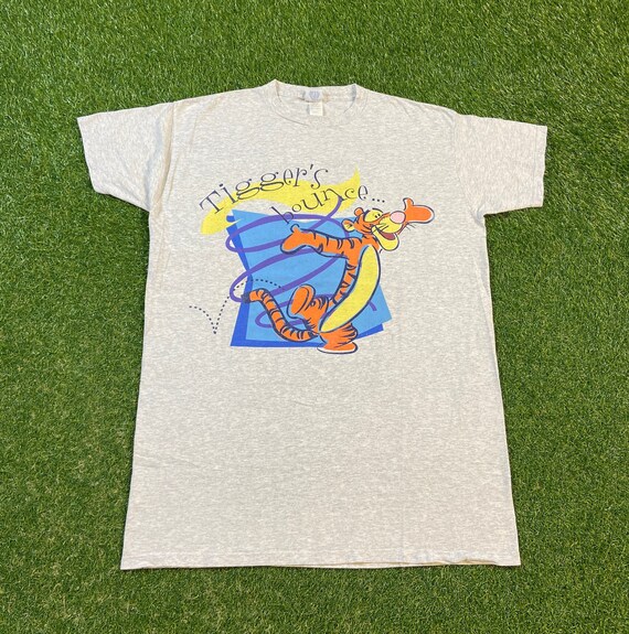 Vintage Tigger T Shirt Tee Made USA Size 2XL XXL Winnie the Pooh 
