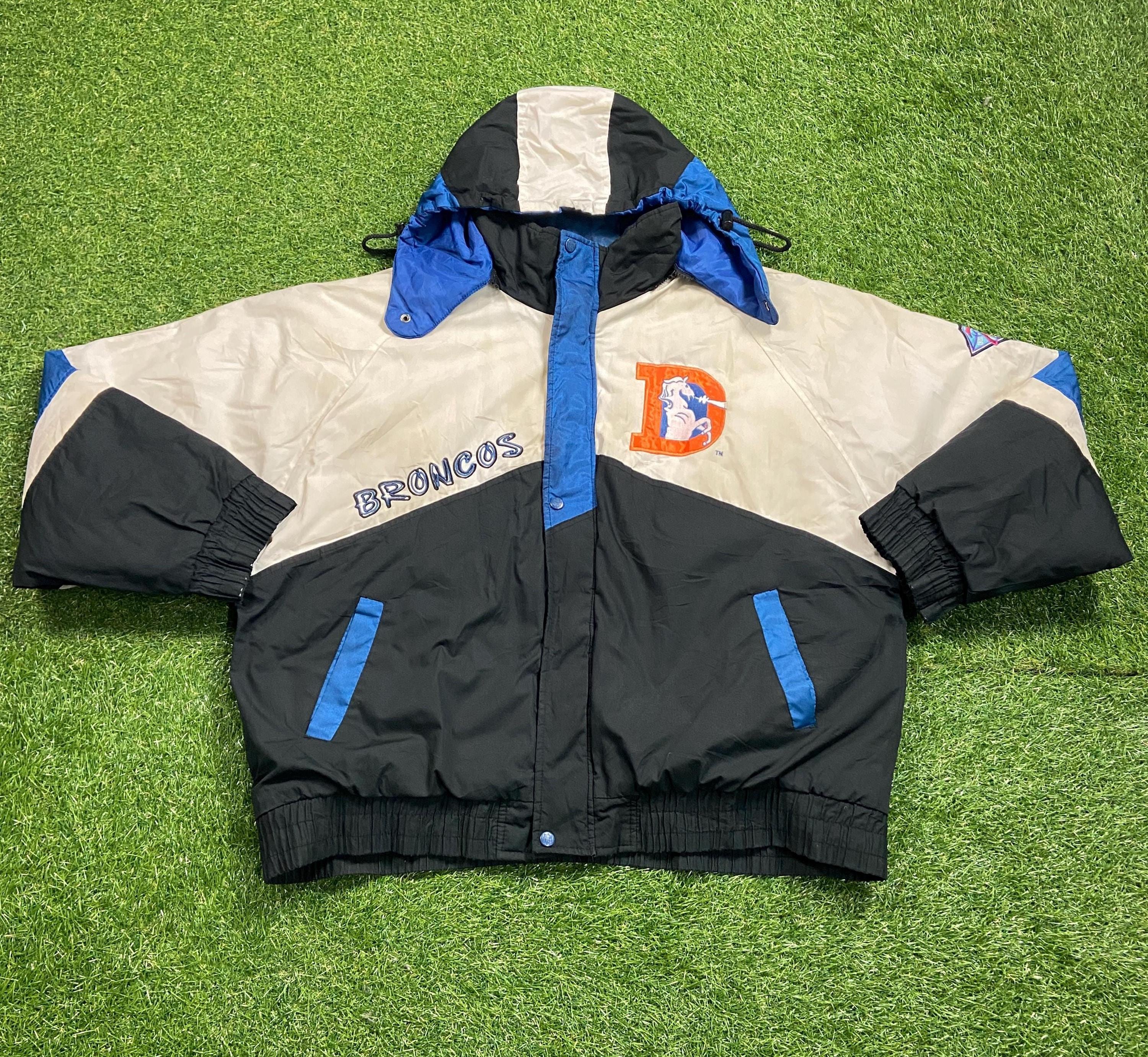 90s Broncos Jacket - Etsy