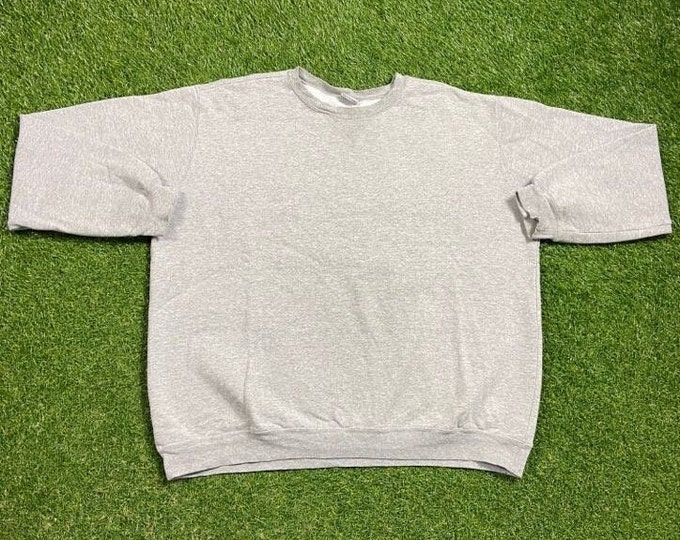 Vintage Carhartt Crewneck Sweatshirt Size Xtra Large XL Rare American Apparel Warm Winter Comfy Outdoor Wear Work Wear Rugged 1990s Blank