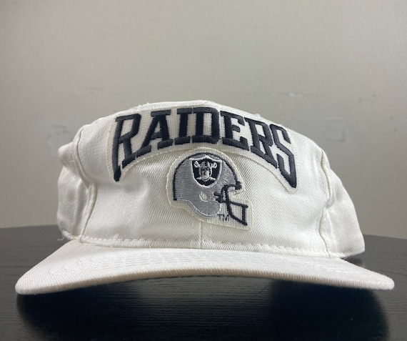 Vintage Oakland Raiders Snapback Hat New Era Cap OSFA Reebok 1990s