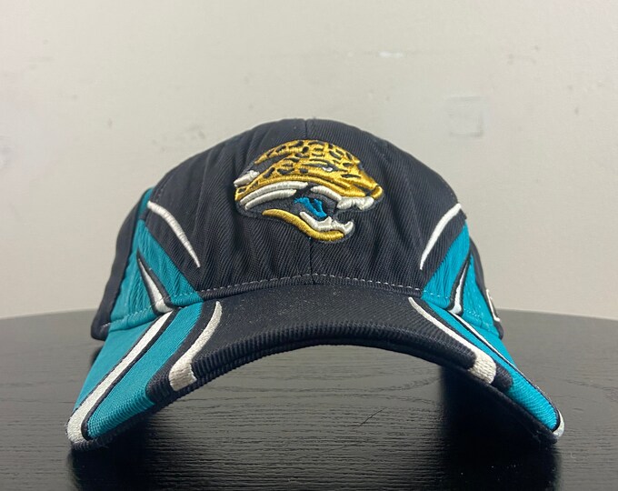 Vintage Jacksonville Jaguars Fitted Hat Reebok NFL Football Afc Florida FL 1990s 90s