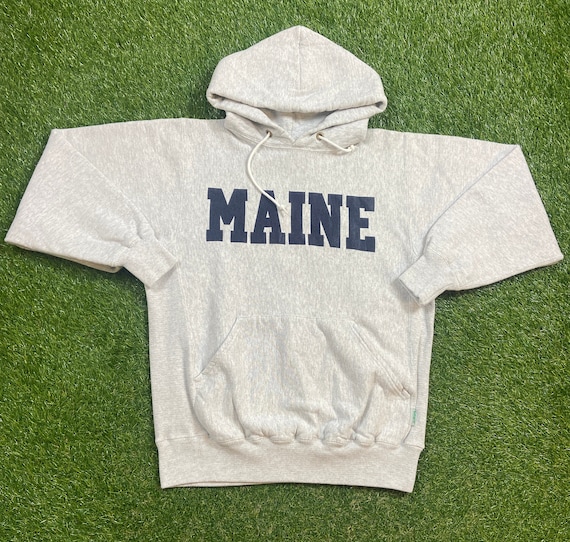 Vintage University of Maine Hoodie Sweatshirt Kellsport Made