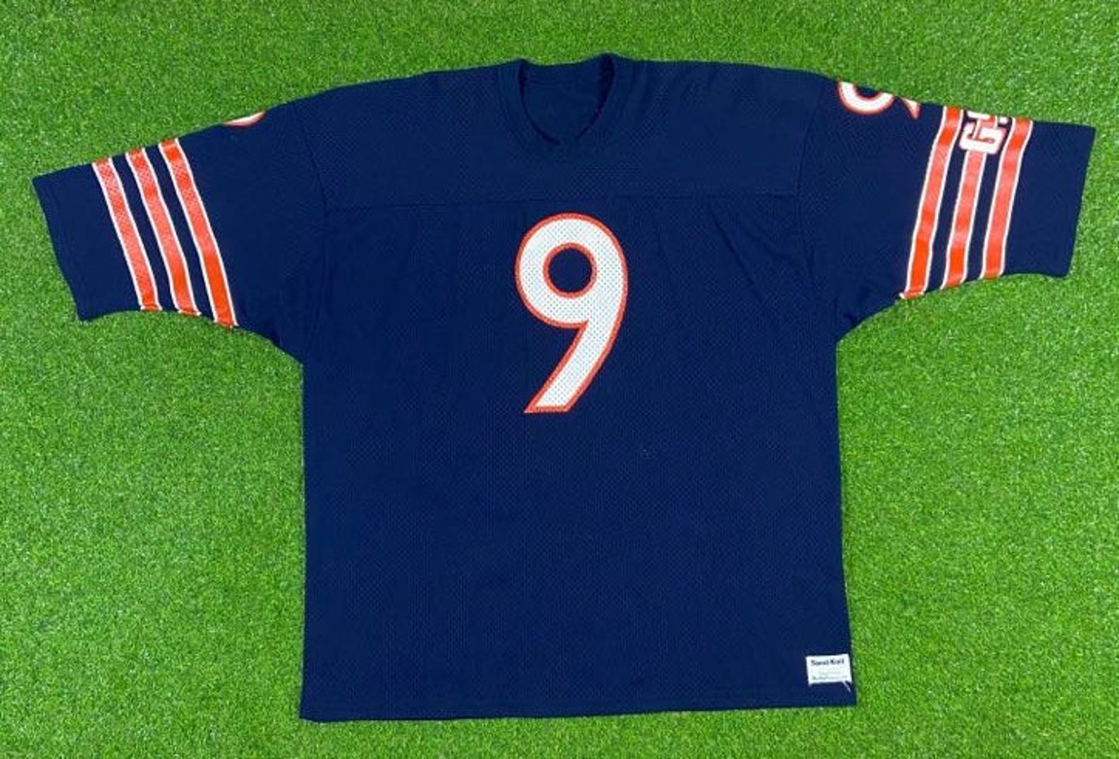 Vintage Chicago Bears Jersey NFL Football Sand Knit Size XXL Etsy Canada