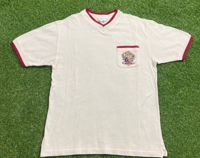 Vintage Animal Kingdom T Shirt Tee Size Medium M Zoo Mickey Mouse Walt Disney World Magic Kingdom WDW Disneyland 1990s 90s