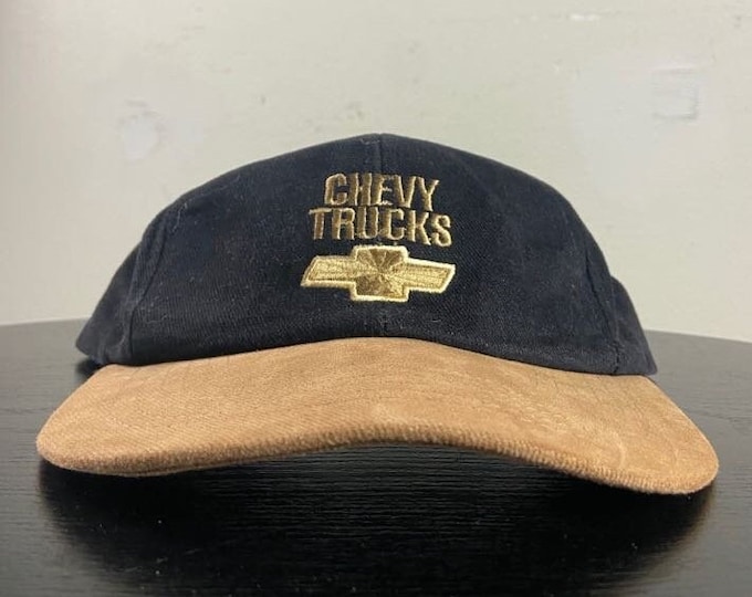 Vintage Chevy Trucks Snapback Hat Cap Swingster Made USA OSFA Chevrolet NASCAR Racing Daytona 500 1990s 90s