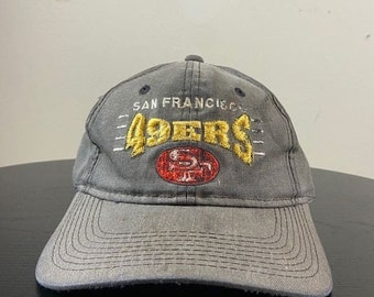 Vintage San Francisco 49ers Forty Niners Snapback Hat OSFA NFL Football California Joe Montana 1990s 90s Youth Childrens Childs Kids