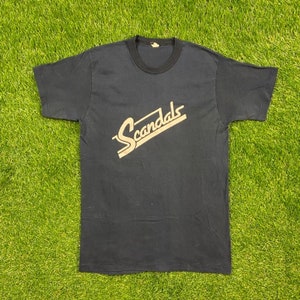 Vintage Scandals International T Shirt Tee Size Small S Classic Caribbean Islands 1980s 80s