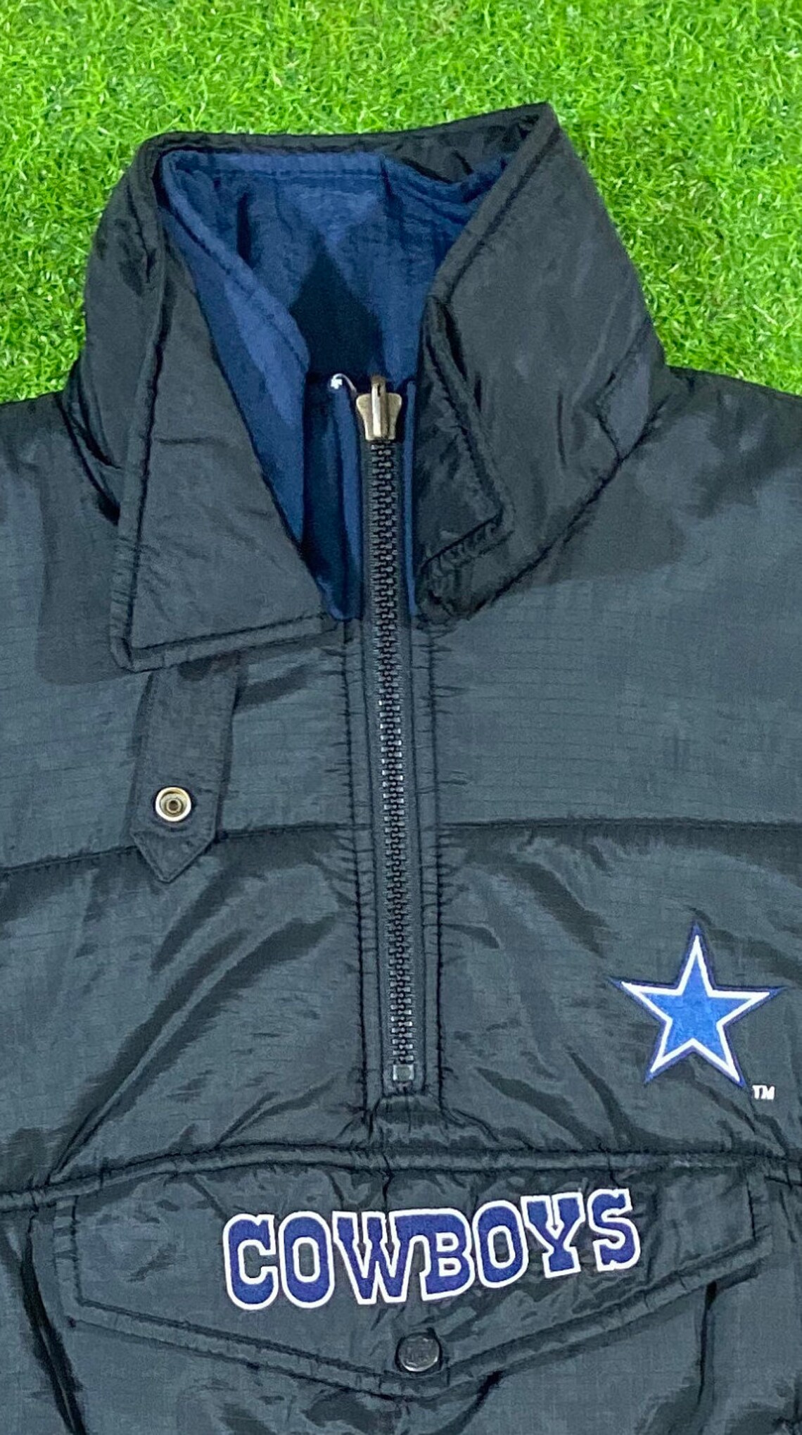 Vintage Dallas Cowboys Winter Jacket Coat NFL Football Small | Etsy