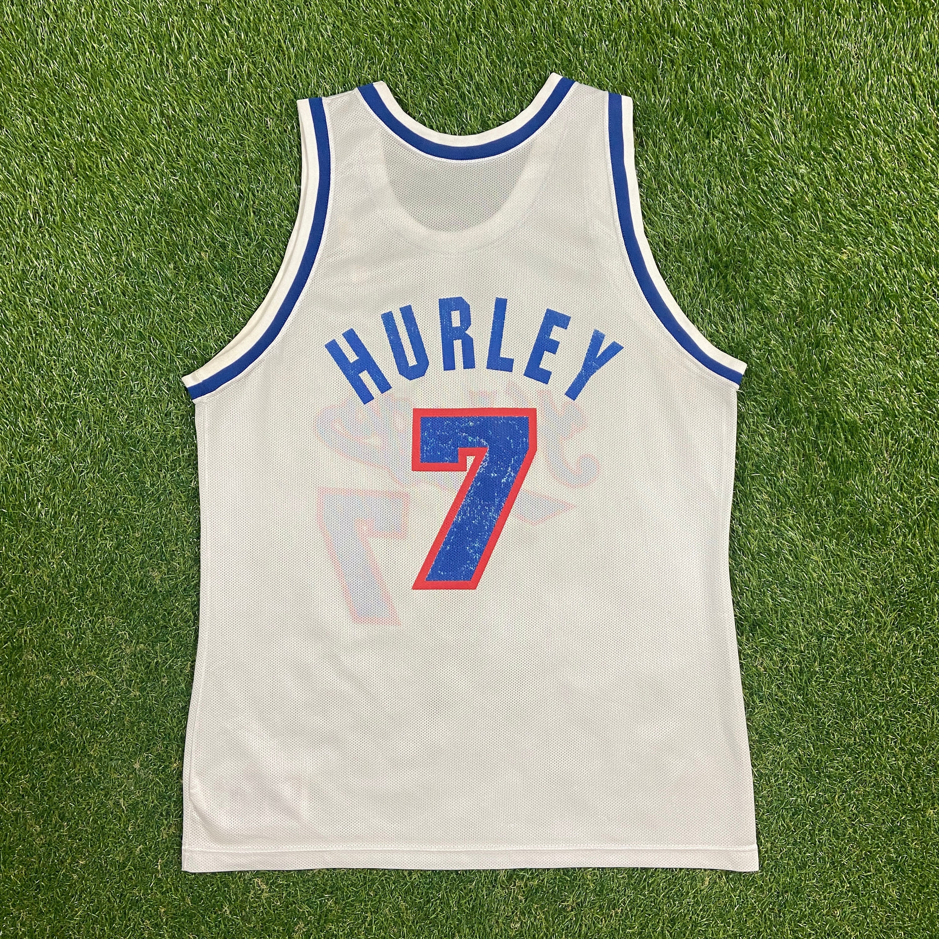 Bobby Hurley Kings Jersey Sacramento Throwback NBA Rare 90's Home 44