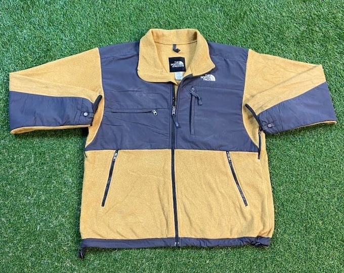 Vintage The North Face Winter Jacket Size Large L Quality Coat Hiking Parka Coat Comfy Warm Down Fleece 1990s 90s