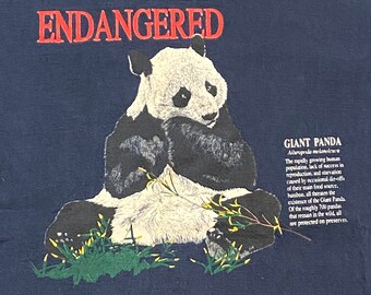 T-shirt Galt Sand Giant Panda - Taille M - Bleu, Coton - Occasion Très Bon état