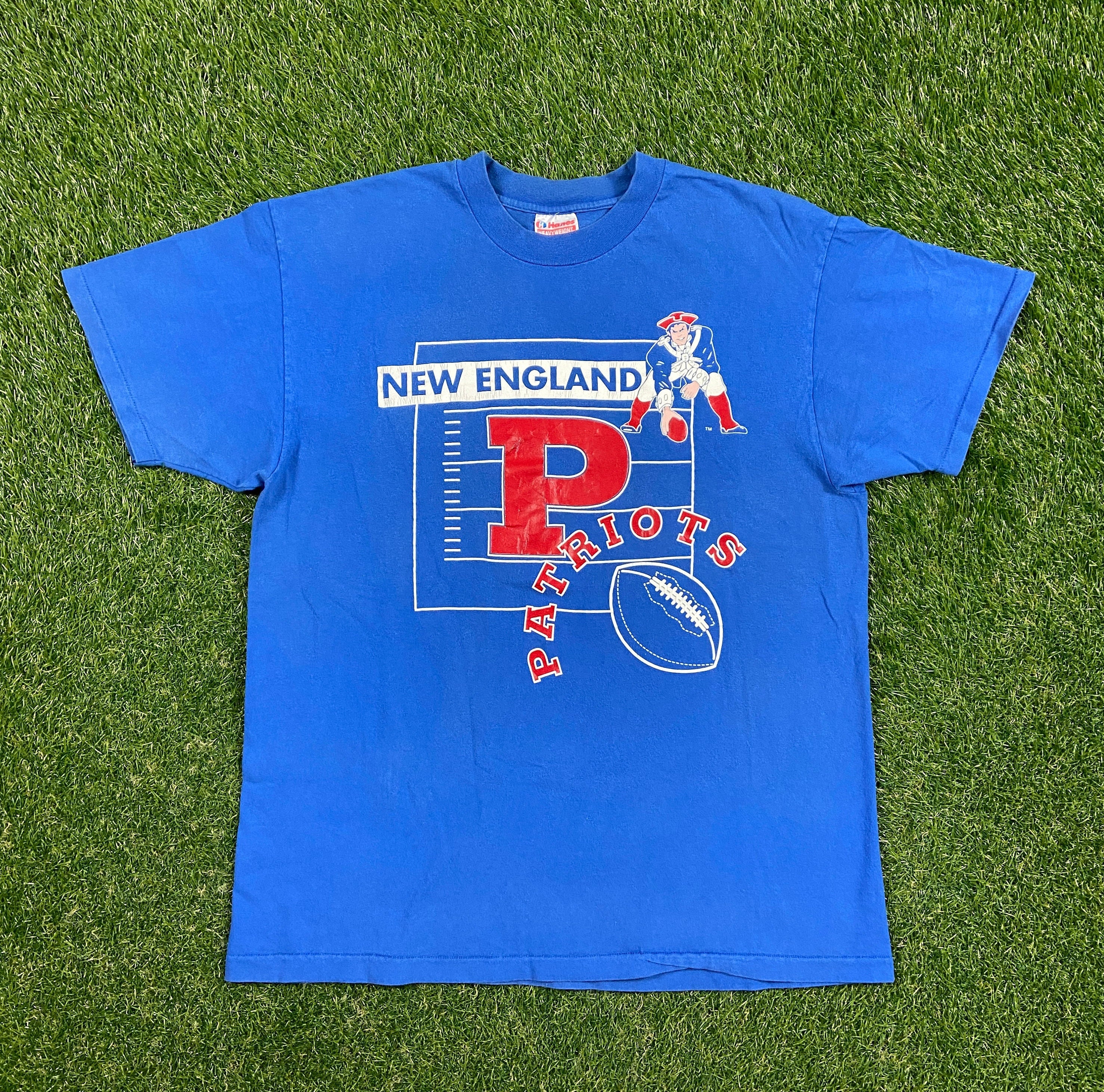 vintage patriots tshirt