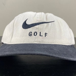 Vintage Nike Golf Snapback Hat Gorra Made USA OSFA Just Do it Etsy España