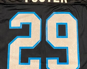 Vintage Carolina Panthers Foster #29 Jersey Wilson Made USA Size