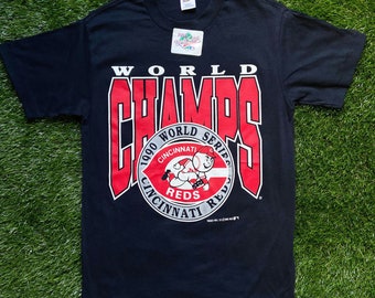 Vintage Cincinnati Reds 1990 World Series Shirt Size Small – Yesterday's  Attic