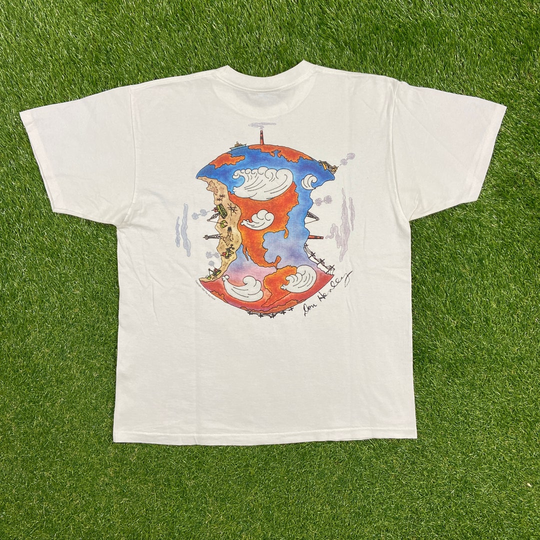 Vintage Hard Rock Cafe Save the Planet T Shirt Tee Made USA Size