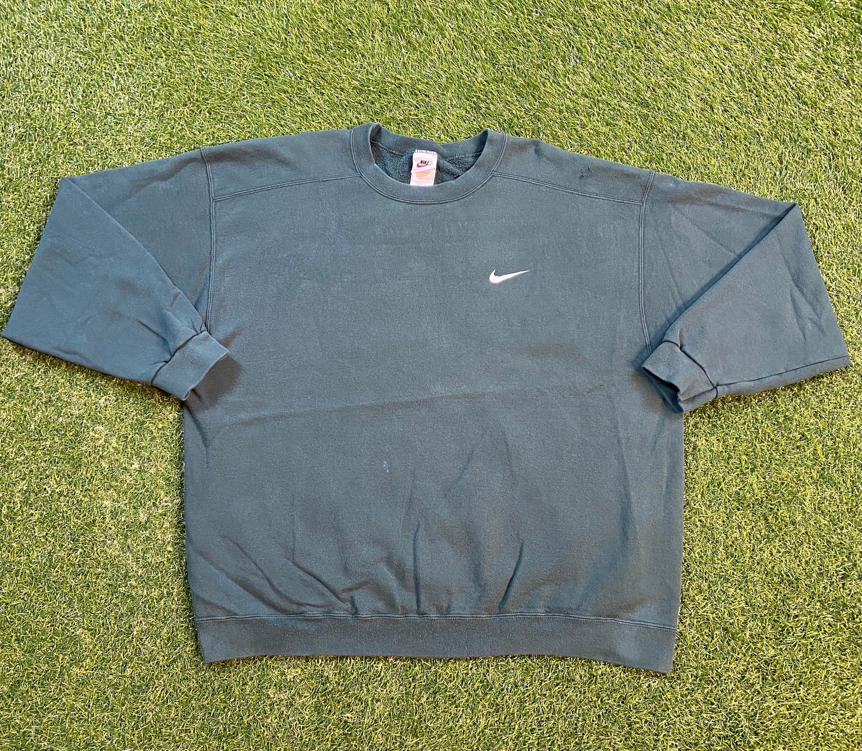 dark green nike sweater