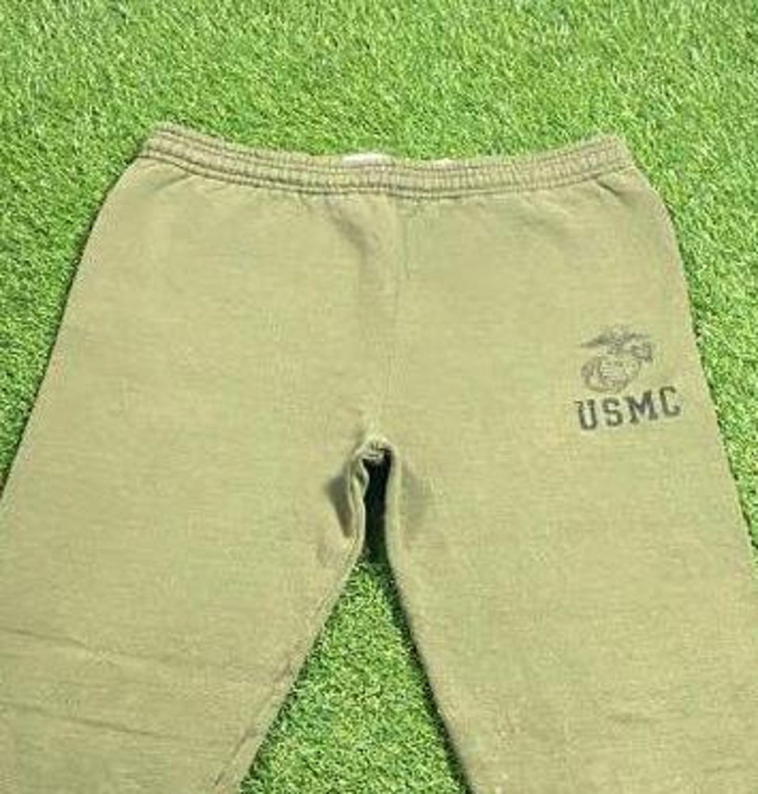 Vintage United States Marine Corps Sweat Pants Made USA Size