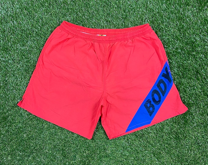 Vintage Body Glove Swim Trunks Made USA Size Medium M Sportswear Bathing Suit Outerwear 1990s 90s