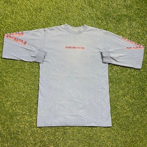 Camiseta Vintage Billabong Manga Larga Talla Pequeña S Surf Skate 1990s 90s Original Clásica