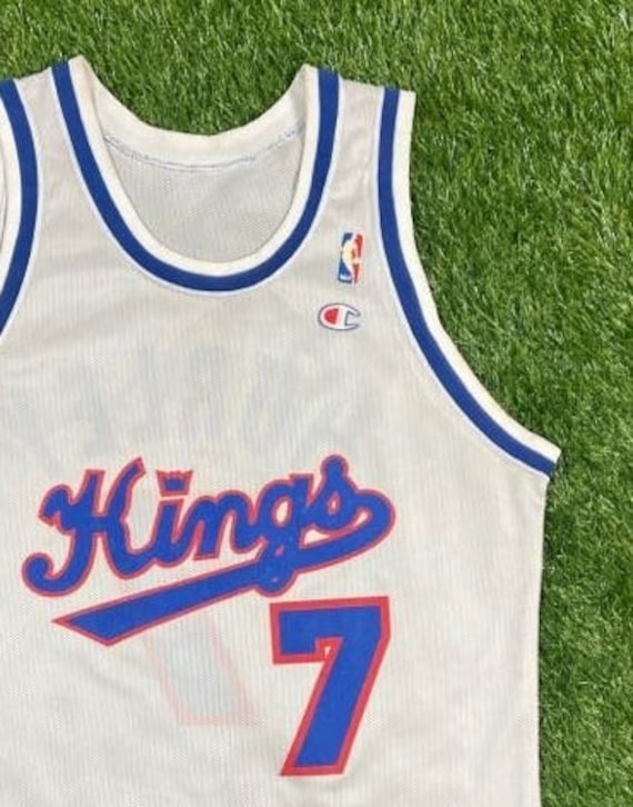 Bobby Hurley Kings Jersey Sacramento Throwback NBA Rare 90's Home