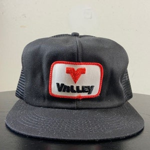 Chapéu Snapback Vintage Valley OSFA Irrigação Jardinagem Agrícola Anos 80 80 K Marca Bonés Caminhoneiros
