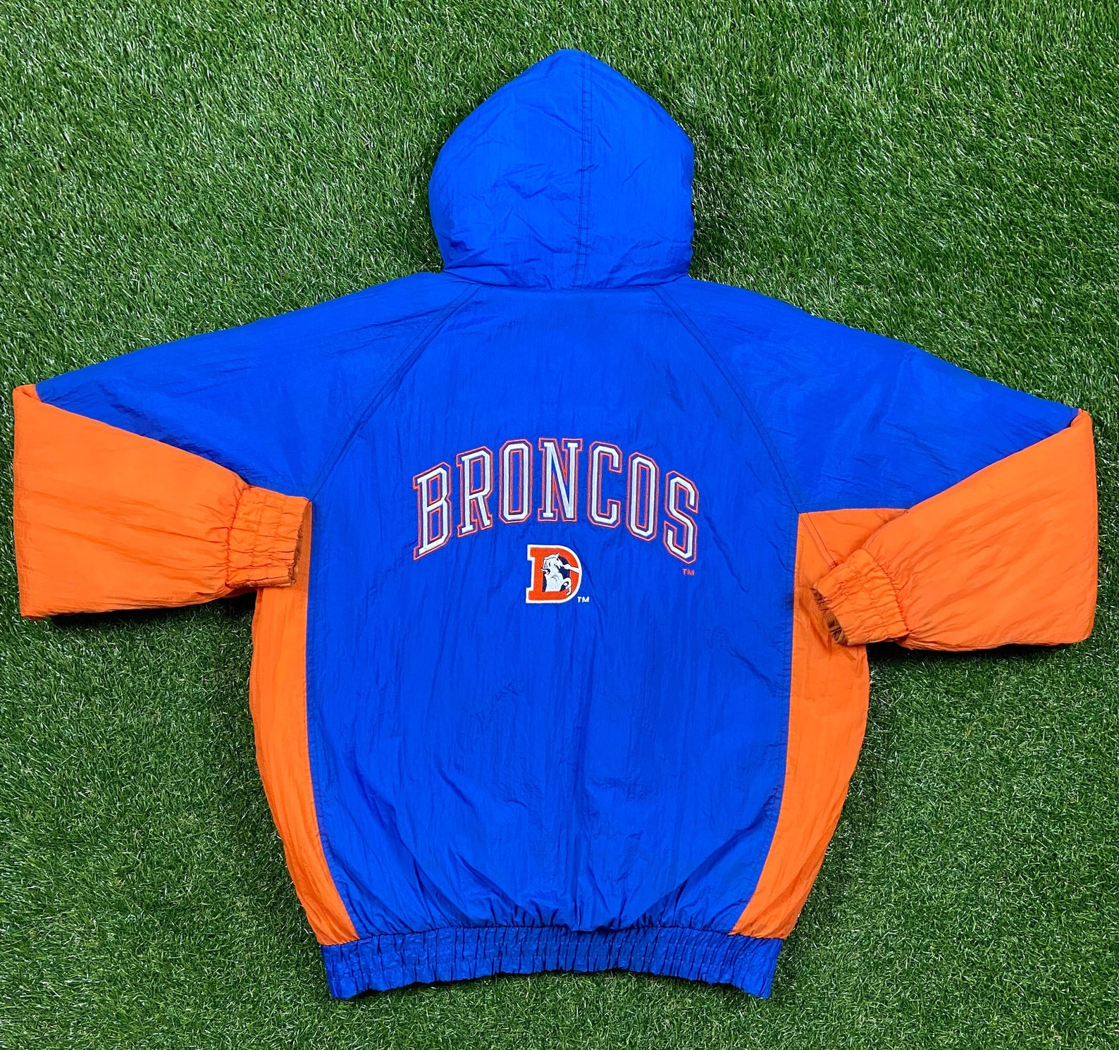 Vintage Denver Broncos Jacket Competitor Size Large L NFL Etsy