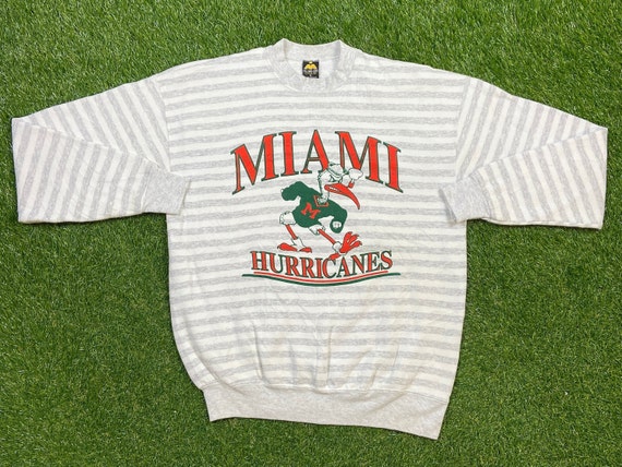 Miami hurricanes crewneck sweatshirt Clearance
