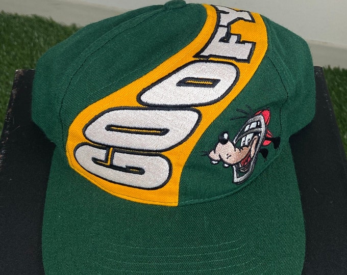 Vintage Goofy Snapback Hat Walt Disney World Mickey Mouse Disneyland
