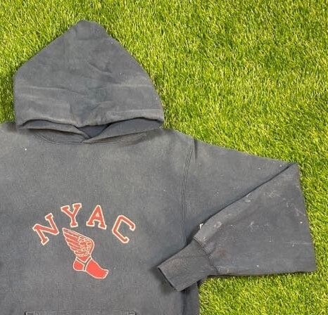 Vintage NYAC New York Athletic Club Hoodie Sweatshirt Champion