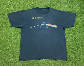 Vintage 2004 Pink Floyd Dark Side of the Moon Graphic Band T-shirt