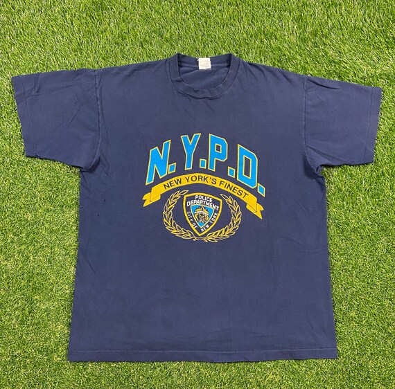 Vintage NYPD New York City Police Department T Shirt … Gem