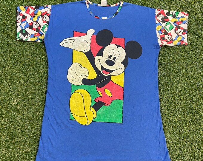 Vintage Mickey Mouse T Shirt Tee Mickey Unlimited Size Large L Walt Disney World Disneyland Magic Kingdom Classic 1990s 90s
