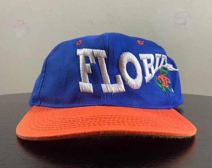 Vintage Florida Gators Snapback Hat Cap OSFA NCAA College Football UF University of Florida 1990s 90s