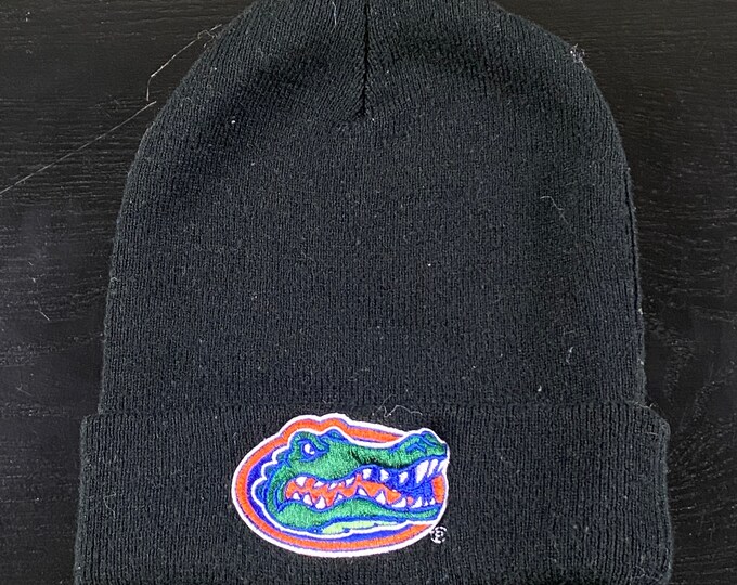 Vintage Florida Gators Beanie Hat Starter Size NCAA College Football UF University of Florida Warm Winter Cap 90s Youth