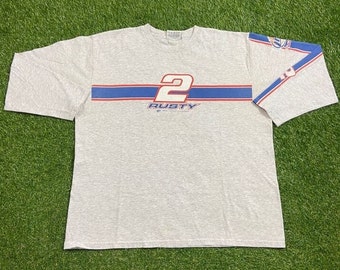 Vintage Rusty Wallace #2 Long Sleeve Shirt Winners Circle Size Xtra Large XL NASCAR Daytona 500 Racing Car Classic 1990s 90s