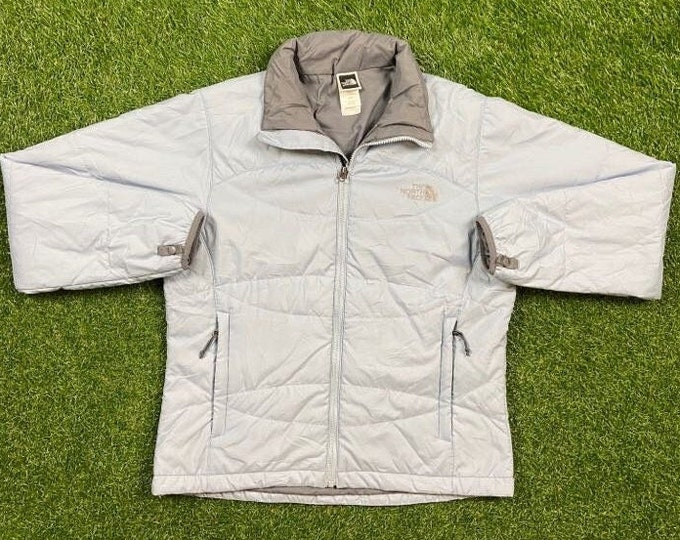 Vintage The North Face Winter Rain Jacket Size Medium M Quality 90s Coat Hiking Parka Coat Bubble Jacket Comfy Warm Down Feather Ladies