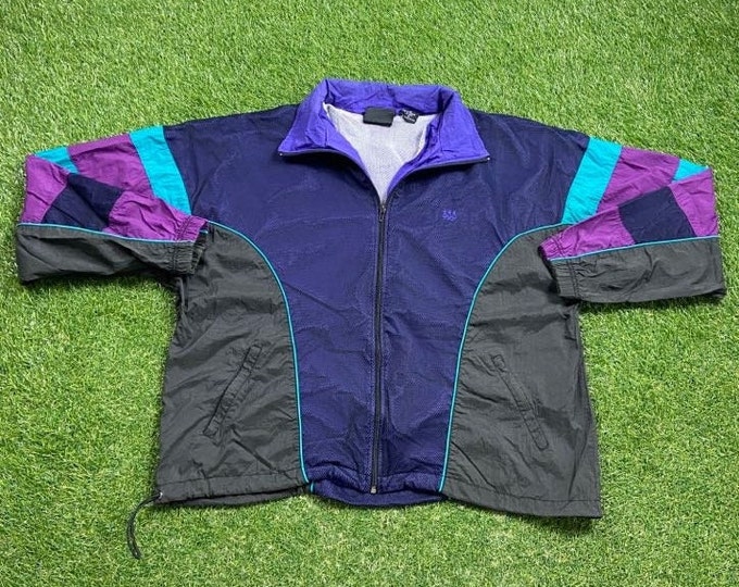 Vintage USA Olympics Windbreaker Size Xtra Large XL Team USA Dream Team Light Rain Coat Jacket Torch 1990s 90s