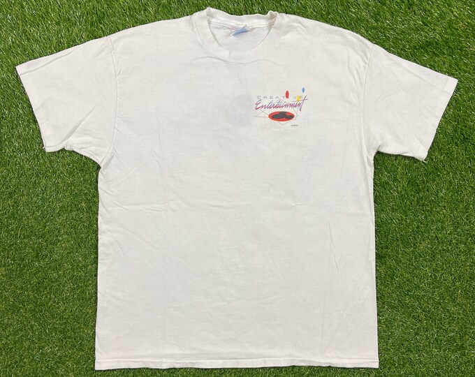 Vintage Creative Entertainment Disney T Shirt Tee Hanes Made USA Xtra Large XL Walt Disney World Disneyland Magic Kingdom Mickey Mouse 90s